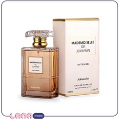 تصویر عطر ادکلن زنانه شنل کوکو مادمازل اینتنس جانوین (Johnwin Chanel Coco Mademoiselle Intense) حجم 100 میل Mademoiselle de Johnwin Intense