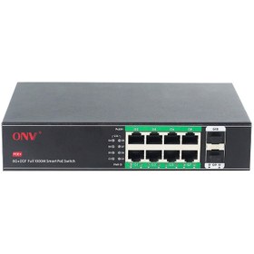 تصویر سوییچ 8 پورت poe onvمدل ONV-H3108PFS 