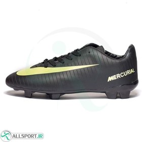 تصویر کفش فوتبال نایک مرکوریال طرح اصلی مشکی Nike Mercurial 2019 
