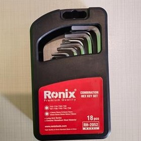 تصویر ست آچار آلن ronix 