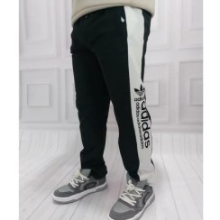 تصویر شلوار مردانه نوار سفید 