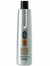 تصویر رنگ مو اورجینال خارجی Echosline S2 Hydrating Care - Nourishing Shampoo for Dry and Frizzy Hair 350 ml 8033210292066 