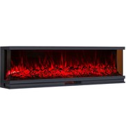 تصویر شومینه برقی سه بعدی طول 180 سانتی متر 180 cm long 3d electric fireplace