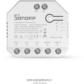 تصویر سویچ هوشمند سونوف مدل Dual R3 Sonov Dual R3 smart switch