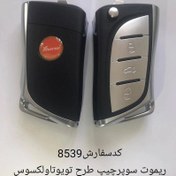 تصویر ریموت سوپر چیپ طرح تویوتا و لکسوس 8539 