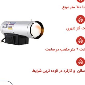 تصویر جت هیتر گازی نیرو تهویه البرز مدل ME-50 