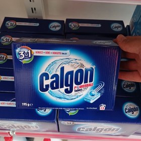تصویر قرص جرم گیر ماشین لباسشویی کالگون مدل 3in1 بسته 15 عددی 