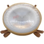 تصویر بشقاب میوه خوری مدل سولو مجموعه ۶ عددی 