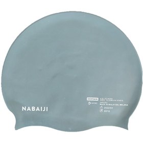 تصویر کلاه شنا نابایجی - دکتلون Nabaiji Swimming Cap - Gray - Fin 500 