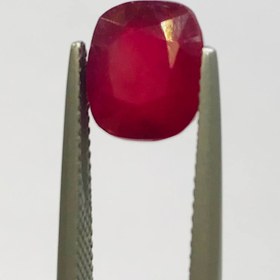 تصویر نگین یاقوت سرخ سایز 10*9 