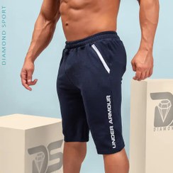 تصویر شلوارک ورزشی مردانه بلند مدل UNDER ARMOUR 
