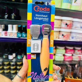 تصویر تیغ کف پا با یدک(تیغ پدیکور) 