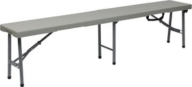 تصویر مبلمان رزینی Office Star Products برای مصارف داخلی یا خارجی - ارسال 20 روز کاری Office Star Products Resin Furniture for Indoor or Outdoor Use, Single, Fold in Half 6 Foot Bench