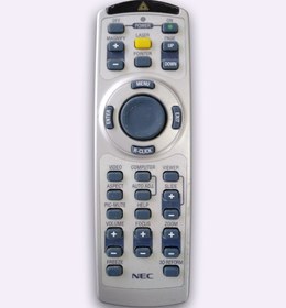 تصویر ریموت کنترل دست دوم ویدئو پروژکتور NEC مدل RD-407E 