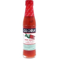 تصویر سس فلفل قرمز گلوريا شيشه 88ميل GLORIA مدل HOT SAUCE Gloria Hot Sauce 88ml