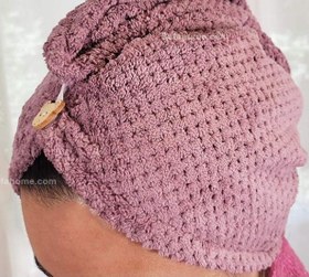 تصویر کلاه حمام هندی سوزنی کد 215 