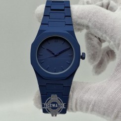 تصویر ساعت مچی مردانه الگانس مدل مینیمال با بند لاستیکی 