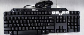 تصویر کیبرد باسیم استوک اورجینال dell keyboard edll sk-8135-kb522-u0003