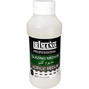 تصویر مدیوم گلیز ریمانو مدیوم گلیز ریمانو حلال اکریلیک و تاخیر در خشک شدن رنگ های اکریلیک روان کننده اکریلیک شفاف پایه آب حجم 237 میل