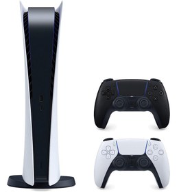 تصویر کنسول بازی سونی (استوک) PS5 Digital | به همراه یک دسته اضافه ا PlayStation 5 Digital (Stock) + 1 extra controller PlayStation 5 Digital (Stock) + 1 extra controller