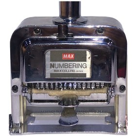 تصویر مهر شماره زن مکس مدل MAX15 کد 958 مبلمونسرا مدل 204913 