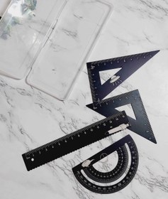 تصویر گونیا نقاله فلزی 