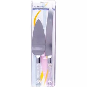 تصویر کارد و کفگیر کیک کارد و کاردک کیک