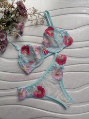 تصویر ست شورت و سوتین انوشه کد1059 