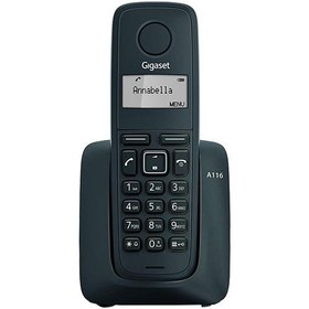 تصویر گوشی تلفن بی سیم گیگاست مدل A116 ا Gigaset A116 Wireless Phone Gigaset A116 Wireless Phone
