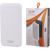 تصویر پاوربانک 10 هزار OAK مدل PB10 OAK PB10 QC3.0 PD 20W 10000mAh Fast PowerBank