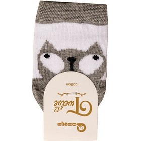 تصویر جوراب کش ساده نوزادی کد 18 