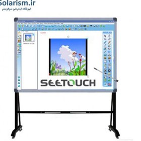 تصویر برد هوشمند لمسی روکش نانو Seetouch 83N Seetouch 83N Smart Board