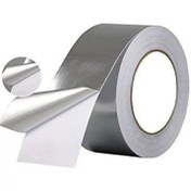 تصویر چسب آلومینیومی نسوز (نوار چسب حرارتی) 5 سانتی 22.5 متری 
