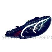 تصویر چراغ جلو اسپرت پژو ۲۰۶ طرح بنز جفت 