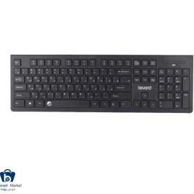 تصویر کیبورد و ماوس بی سیم بیاند مدل BMK-5210 RF Beyond BMK-5210 RF Wireless Keyboard and Mouse