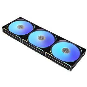 تصویر فن کیس لیان لی AL120 V2 3*1 BLACK - ومینو 