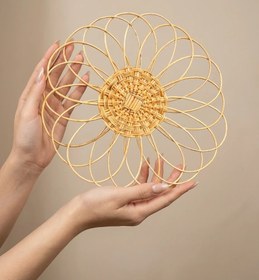 تصویر دیوارکوب حصیری لاکو 