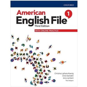 تصویر کتاب امریکن انگلیش فایل 1 ویرایش سوم American english file 1: third edition