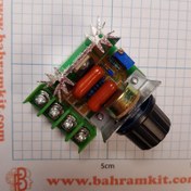 تصویر ماژول دیمر مدل SCR 2000W BOARD MODULE DIMMER AC 220V SCR-2000W