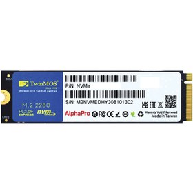 تصویر اس اس دی توین موس مدل AlphaPro NVMe 2280 M.2 ظرفیت 256 گیگابایت 