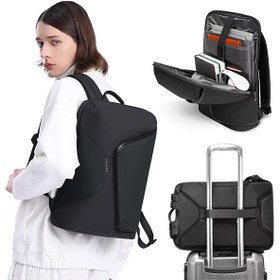 تصویر کوله پشتی لپ تاپ بنج مدل 2913 مناسب برای لپ تاپ تا 15.6 اینچی Bange laptop backpack, model 2913, suitable for laptops up to 15.6 inches