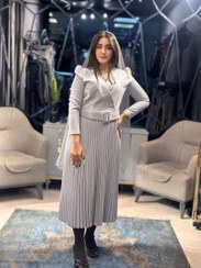 تصویر پیراهن مجلسی پلیسه - سایز۳ 