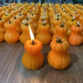 تصویر شمع کدو پاییزی Candle