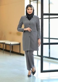 تصویر مانتو شلوار اداری کد 379 