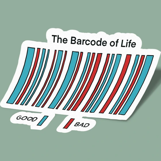 خرید و قیمت استیکر The Barcode of Life | ترب