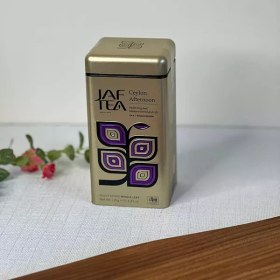 تصویر چای خارجی جاف تی jaf tea قوطی 175 گرمی 