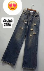 تصویر شلوار لی زنانه فول بگ مدل 2025 Jeans womens full bag