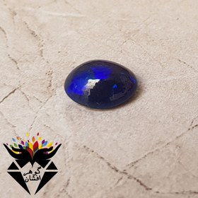 تصویر نگین اوپال آفریقایی آبی اصل N2176 