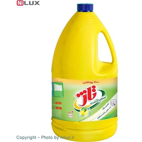 خرید و قیمت مایع سفید کننده معطر تاژ 4 لیتری کد24 | ترب