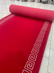 تصویر کناره تشریفات قرمز 